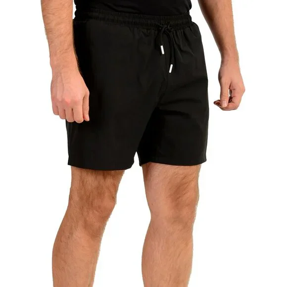 Hugo Boss X NFL Raiders Black Quick-Dry Swim Board Shorts US M IT 50
